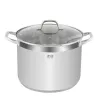 Resto kuchynské potreby Libra 13 L okrúhle nehrdzavejúca oceľ 22 cm