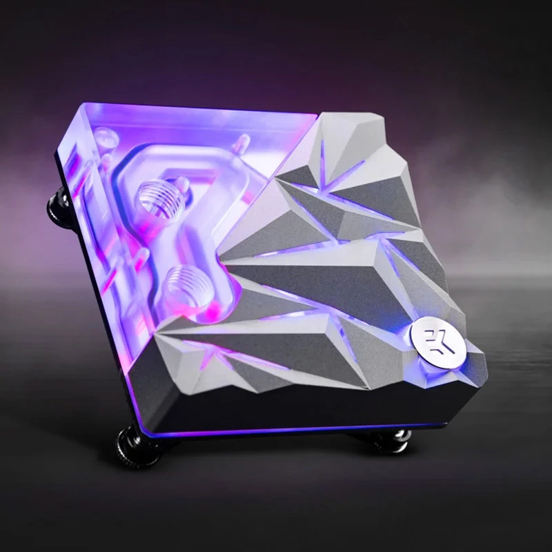EK Water Blocks EK-Quantum Velocity² Edge D-RGB - 1700/1851 špeciálna edícia strieborná