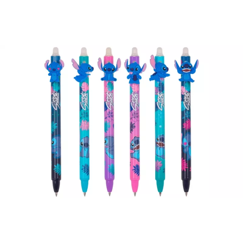 Vysúvacie vymazateľné pero Cool Pack Disney Stitch 54908PTR, gélový atrament, vysúvací hrot