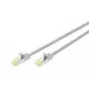 Sieťový kábel Digitus CAT 6A S/FTP RJ-45 Cat6a 2 m sivý