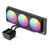Gamemax CPU kvapalinový chladič | GLACIER 360 LCD BK | Intel, AMD