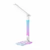 Stolná lampa Hawk HW-LAMP04 biela LED nastaviteľná, biely povrch, nastaviteľná hlava a rameno