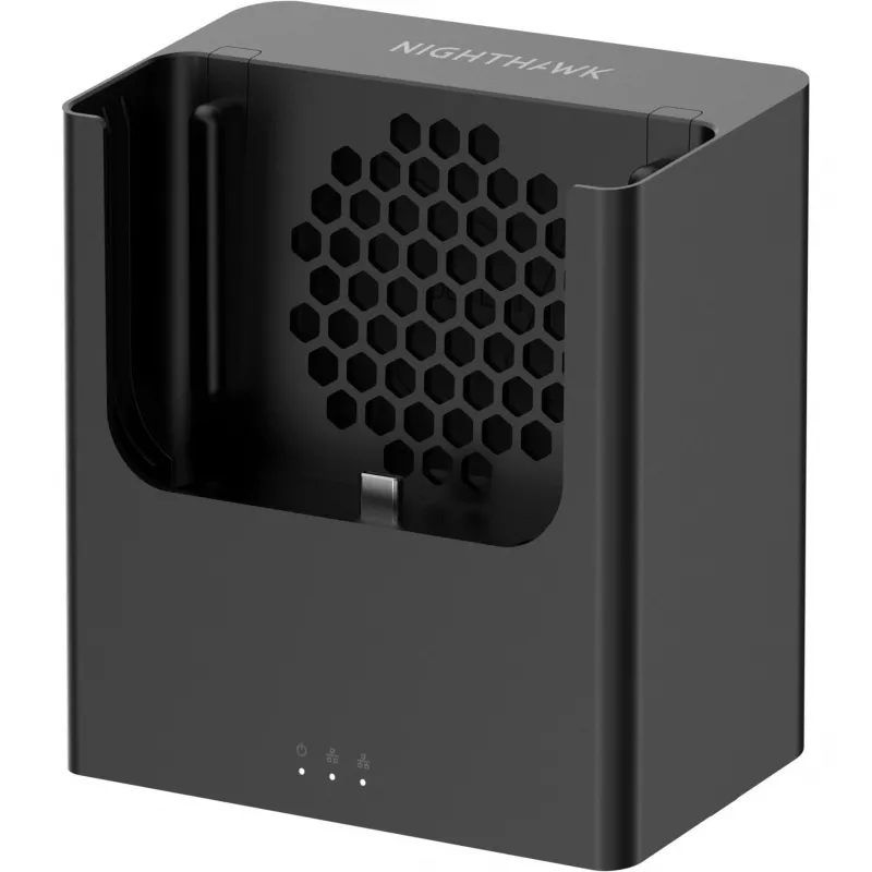 MD200 Nighthawk Mobile Hotspot Cradle, adaptér čierny