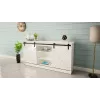 Komoda 160x80x35 GRANERO biela/lesklá biela