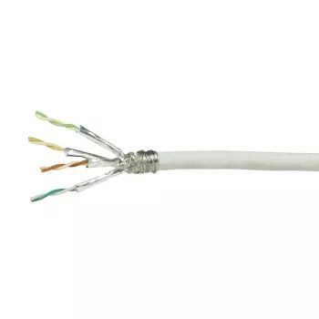 LogiLink CPV0054 sieťový kábel biely 100 m Cat7 S/FTP (S-STP)