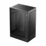 PC skriňa DeepCool CH170 PLUS Tower čierna – micro-ATX/mini-ITX, tvrdené sklo, USB-C, napájací zdroj hore