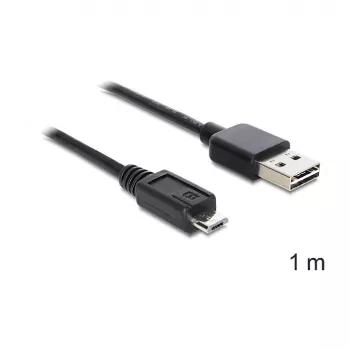 USB kábel DeLOCK EASY-USB 2.0-A USB 2.0 micro-B 1 m