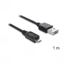 USB kábel DeLOCK EASY-USB 2.0-A USB 2.0 micro-B 1 m
