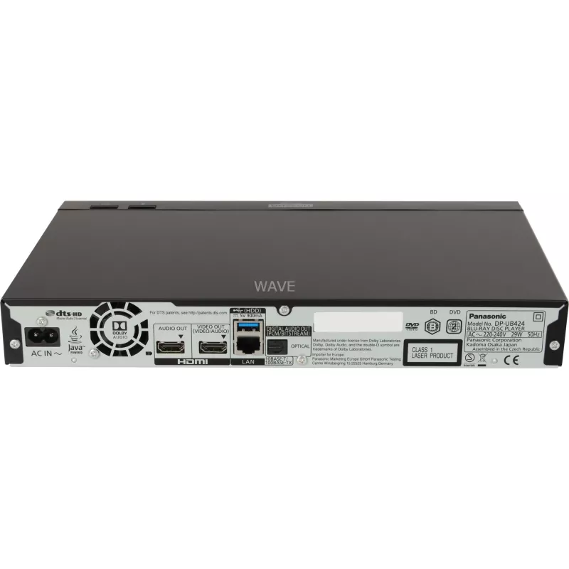 Panasonic DP-UB424 - 3D Blu-ray prehrávač - Upscaling