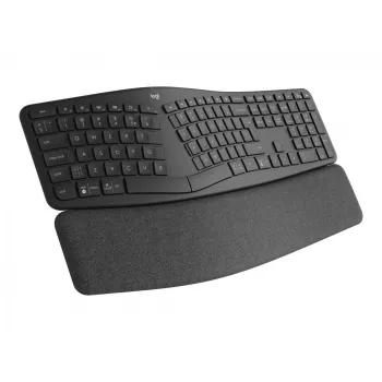 Logitech Ergo K860 for Business klávesnica RF Wireless + Bluetooth švajčiarska grafitová (920-010347)