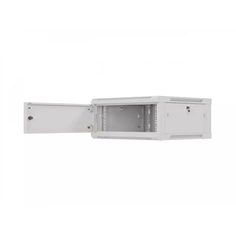LANBERG 19 palcov nástenný inštalačný rozvádzač 4U 600x600 mm, sivý