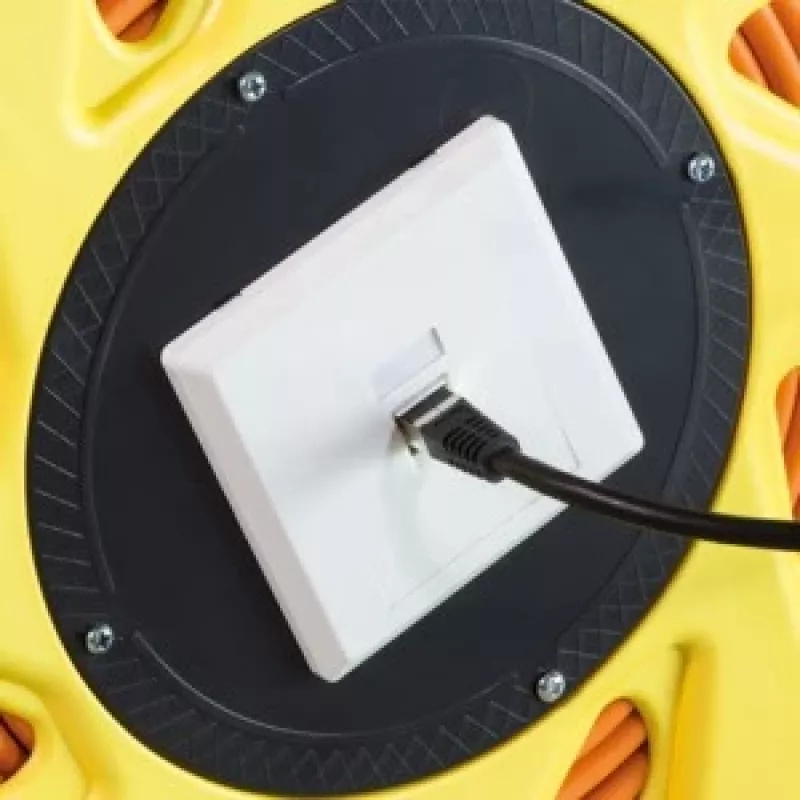Sieťový kábel LogiLink CQ5090S RJ45 Cat6a 90 m oranžový