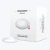 Teplotný senzor Fibaro FGBRS-001 voľne stojaci bezdrôtový — interiér, 2400 MHz, CR2032, presnosť ±0,5°C