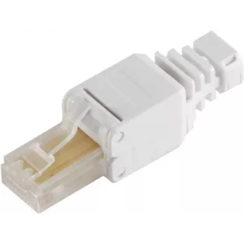 ShiverPeaks 75010 Cat 5e bezskrutková zástrčka RJ45 s odľahčením ťahu, netienená