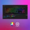 HyperX Alloy Origins PBT HX Red - mechanická herná klávesnica