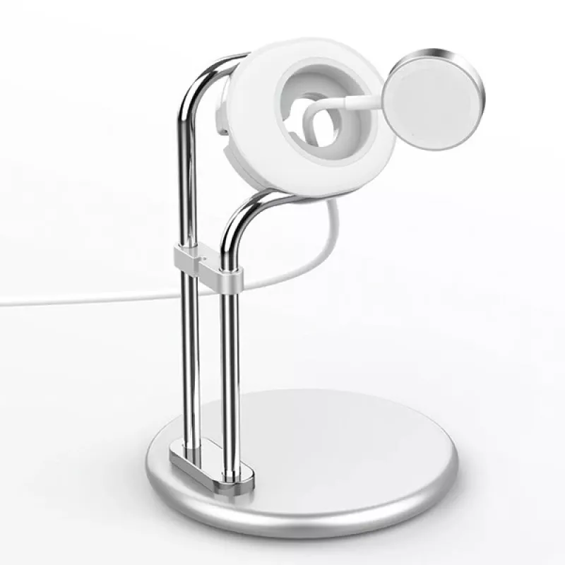 Nabíjací stojan pre Apple Watch SAW-300 indukčný strieborný