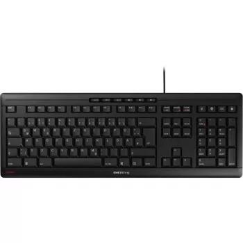 CHERRY STREAM JK-8500DE-2 kancelárska klávesnica USB QWERTZ nemecká čierna