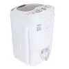 Práčka s horným plnením Adler AD 8055, prenosná, objem 3 kg, krémová, otočný regulátor, 150 W