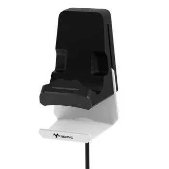 Nabíjacia stanica SUBSONIC SA5655 pre ovládač PS5 a headset – duálna nabíjačka pre DualSense a bezdrôtový headset