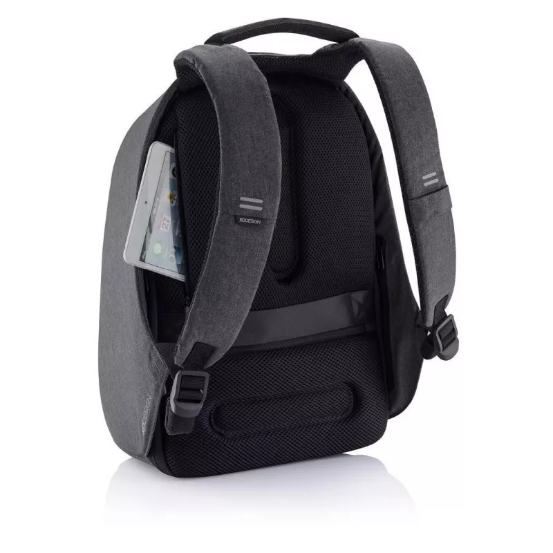 Batoh XDDESIGN P705.291 antracit — 18 L, priehradky na notebook a tablet, uzamykateľný hlavný zips