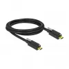 USB Type-C kábel DeLOCK 84138 2 m čierny