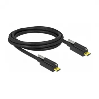 USB Type-C kábel DeLOCK 84138 2 m čierny
