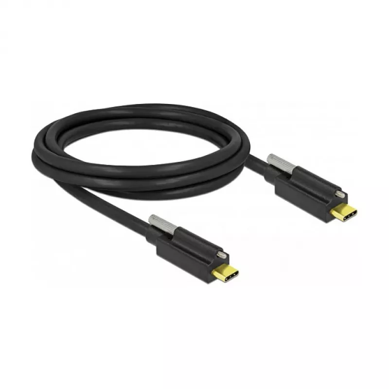 USB Type-C kábel DeLOCK 84138 2 m čierny