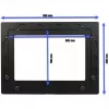Kryt pre ALLNET tablet ALLTCOVER10NSV1 – strieborný, 309 x 228 mm