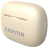 Canyon CNS-TWS10BG slúchadlá a headset True Wireless Stereo (TWS) In-Ear pre hovory/hudbu/šport/každodenné použitie USB Type-C Bluetooth béžová (CNS-TWS10BG)