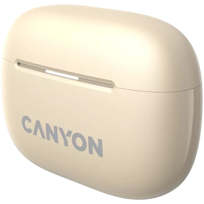 Canyon CNS-TWS10BG slúchadlá a headset True Wireless Stereo (TWS) In-Ear pre hovory/hudbu/šport/každodenné použitie USB Type-C Bluetooth béžová (CNS-TWS10BG)