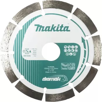 Diamantový rezací kotúč Makita D-80086 125 mm priemer 22,23 mm vŕtanie