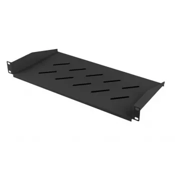 Polica do racku Lanberg AK-1014-B čierna kov 19