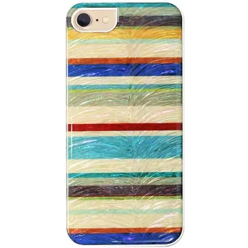 Ochranné puzdro iKins pre Apple iPhone 8/7, biela, tenké prevedenie