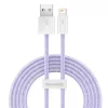 Kábel Baseus Dynamic USB na Lightning, 2,4 A, 2 m (fialová)