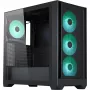 PC skriňa Silentware Flow 110 A-RGB čierna — Mid-Tower skriňa, bočný panel z tvrdeného skla