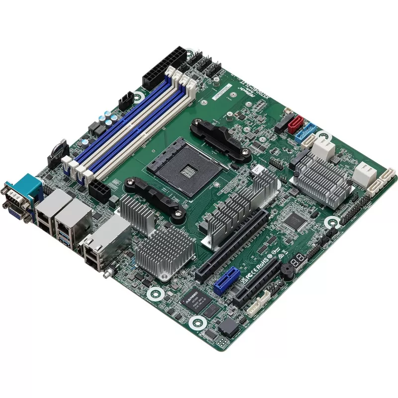 ASRock X570D4U-2L2T/BCM základná doska AMD X570 Socket AM4 micro ATX