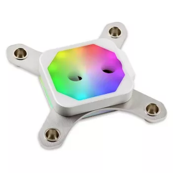 Vodný chladič Aqua-Computer cuplex kryos NEXT RGBpx pre LGA 1700, acetal/nikel