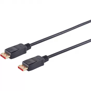 DisplayPort kábel S/CONN 10-76015 0,5 m čierny