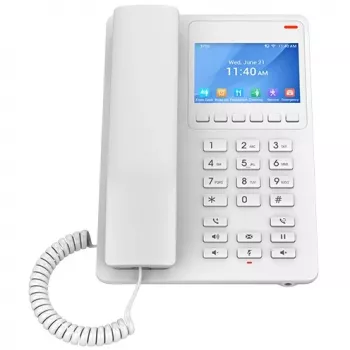 Bezdrôtový IP telefón Grandstream GHP630W – HD audio, WLAN, headset pre kanceláriu a mobilné použitie
