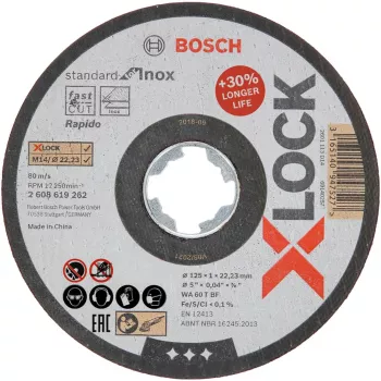 Bosch 2 608 619 262 príslušenstvo k uhlovej brúske rezací kotúč