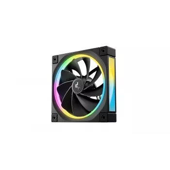 DeepCool FL12R 120mm ARGB skriňový ventilátor 3 ks balenie čierny