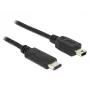 USB kábel DeLOCK 0,5 m USB2.0-C Mini-B 83335