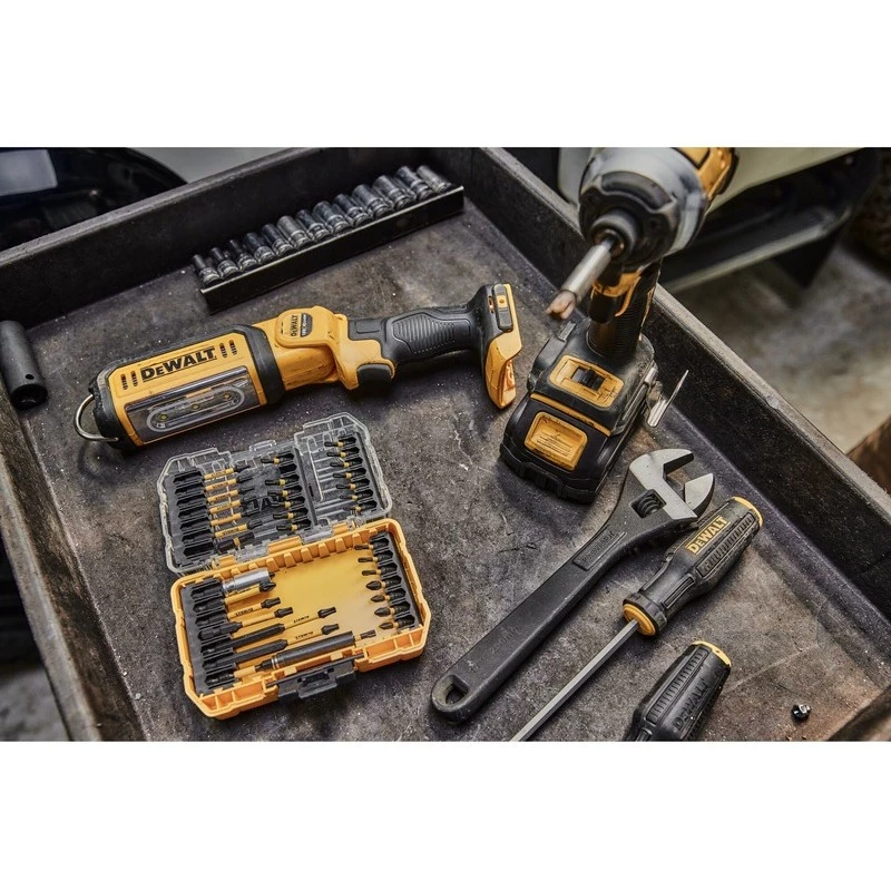 Rázový uťahovač DeWALT DCF850NT, 3250 ot/min, 1/4 palca skľučovadlo, 900 g