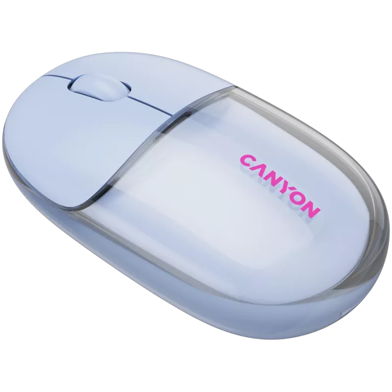 Canyon On Click 24 – 2in1 bezdrôtová optická myš Bluetooth / 2,4 GHz – 1200 dpi – batéria