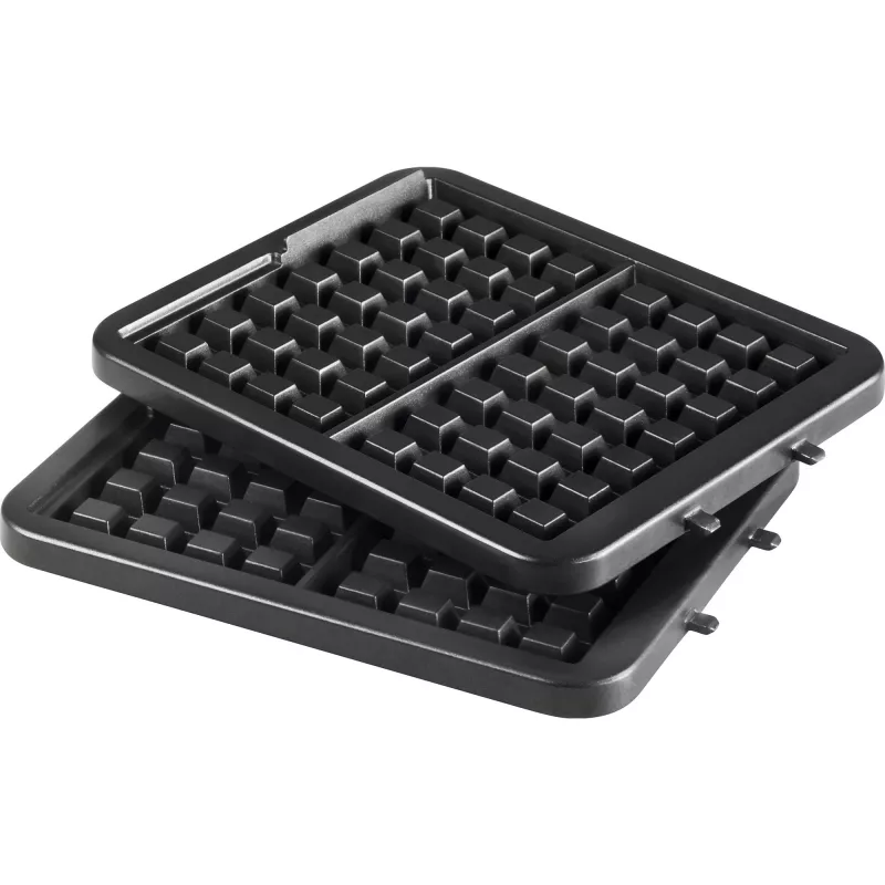 Tefal WM756D vaflovač 2 vafle 1200 W čierna, nerez