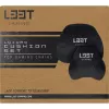 L33T Gaming 160382 luxusná sada vankúšov na hernú stoličku, Memory Foam, zamat, ultrasoft, čierna