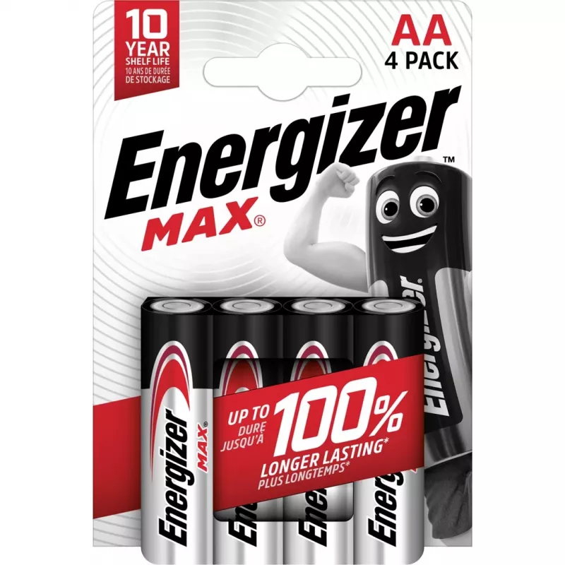 Batéria Energizer Max AA jednorazová alkalická batéria, 1,5 V