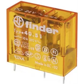 Finder PCB výkonové relé 24 VAC 1,2 VA (40.51.8.024.0000)