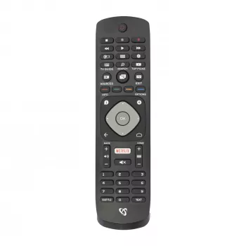 Univerzálny diaľkový ovládač SBOX RC-01404 pre televízory Philips — kompatibilný náhradný diaľkový ovládač