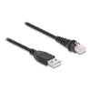 DeLOCK RJ50 na USB 2.0 Type-A kábel pre skener čiarových kódov 2 m